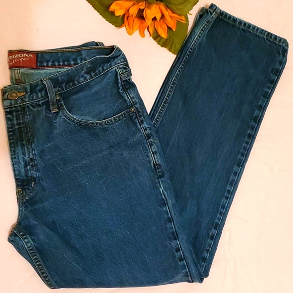 Arizona Jean Company Other - Arizona Blue Jeans Mens Slim Straight 36x32